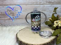 Image 2 of 12oz Hot Mess Mama's Boy Sippy and Transition Tumbler