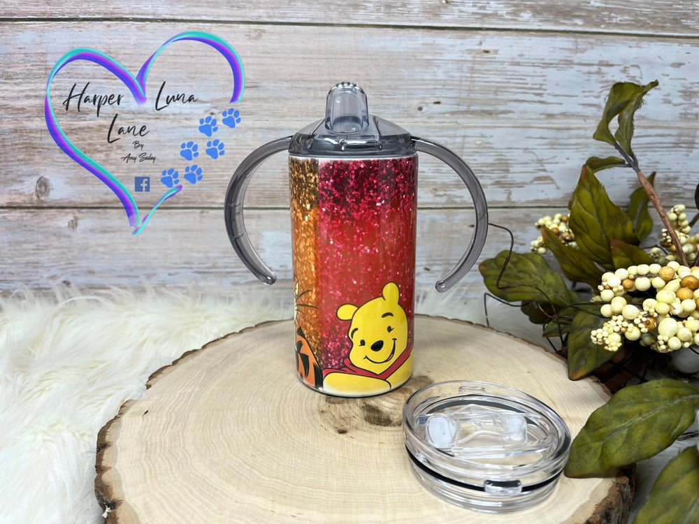 Image of 12oz Winnie the Pooh Sippy and Transition Tumbler 