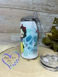 Image 3 of 12oz Snow White Sippy and Transition Tumbler
