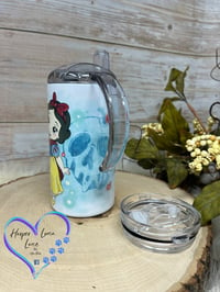 Image 3 of 12oz Snow White Sippy and Transition Tumbler 