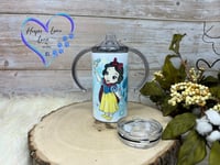 Image 2 of 12oz Snow White Sippy and Transition Tumbler