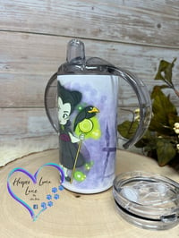 Image 4 of 12oz Maleficent Sippy and Transition Tumbler 