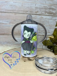 Image 2 of 12oz Maleficent Sippy and Transition Tumbler 