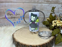Image 1 of 12oz Maleficent Sippy and Transition Tumbler 
