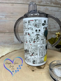 Image 3 of 12oz Mickey Mouse Comic Sippy and Transition Tumbler