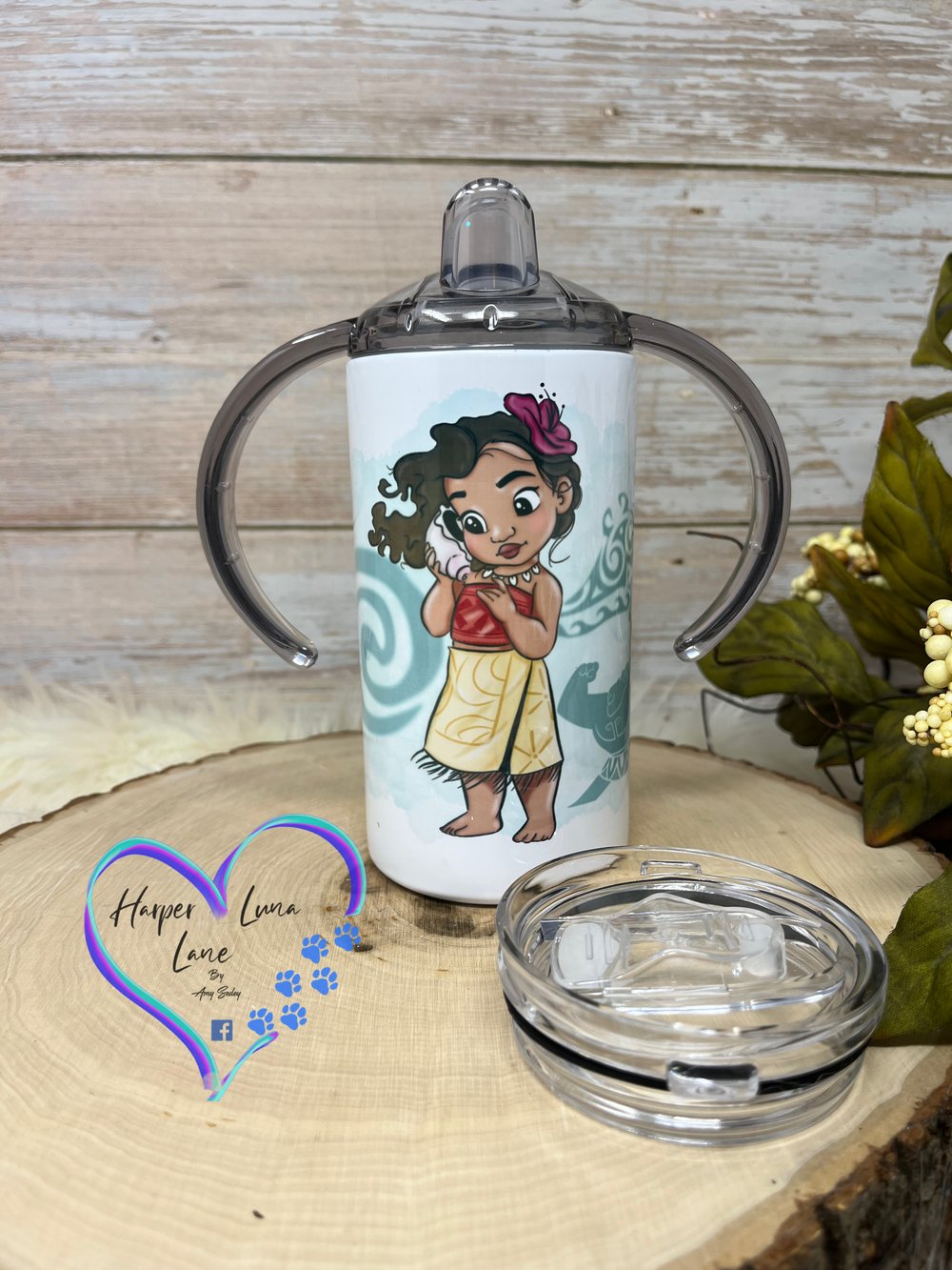 Image of 12oz Moana Sippy and Transition Tumbler 
