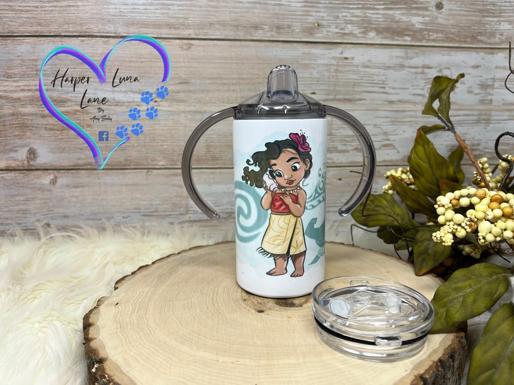 Image of 12oz Moana Sippy and Transition Tumbler 