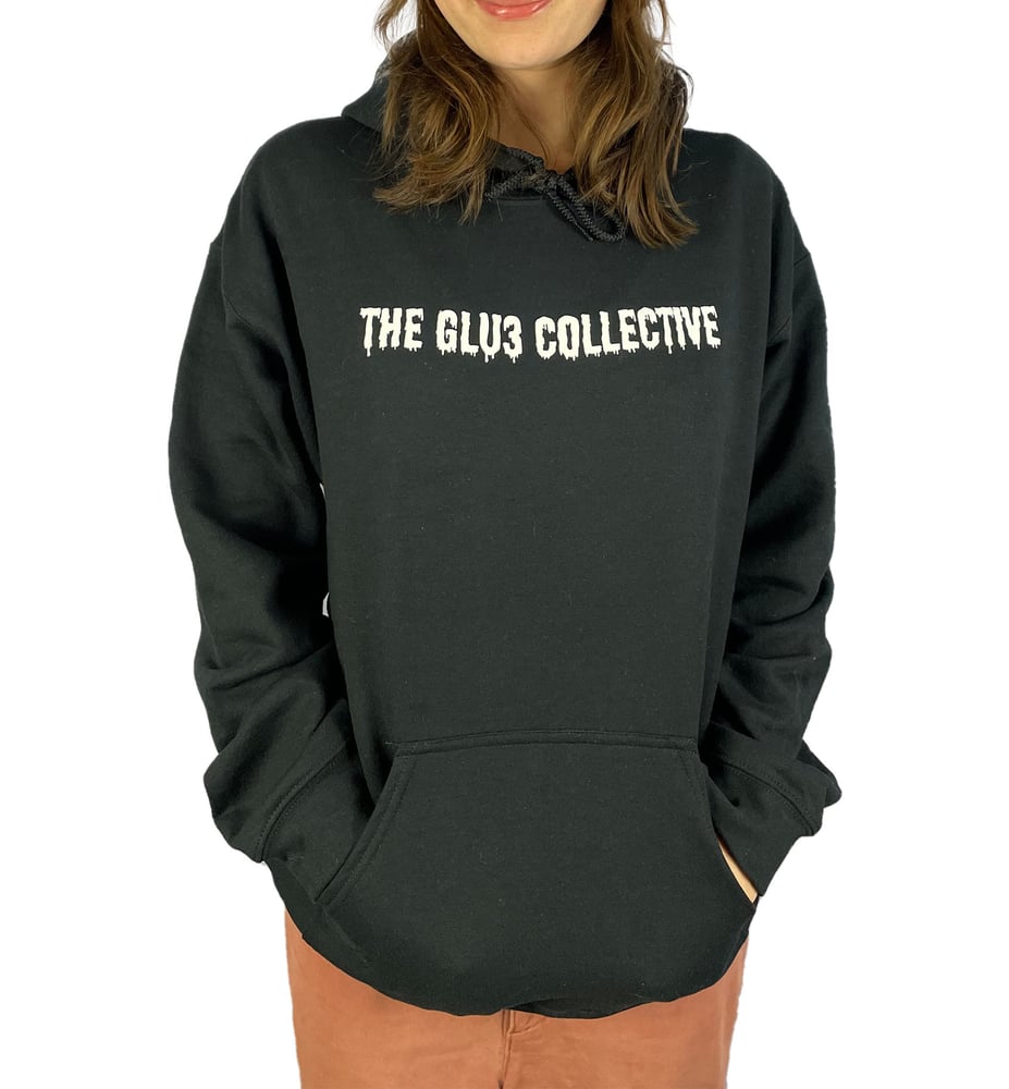 Image of The GLU3 Collective Black Hoodie 