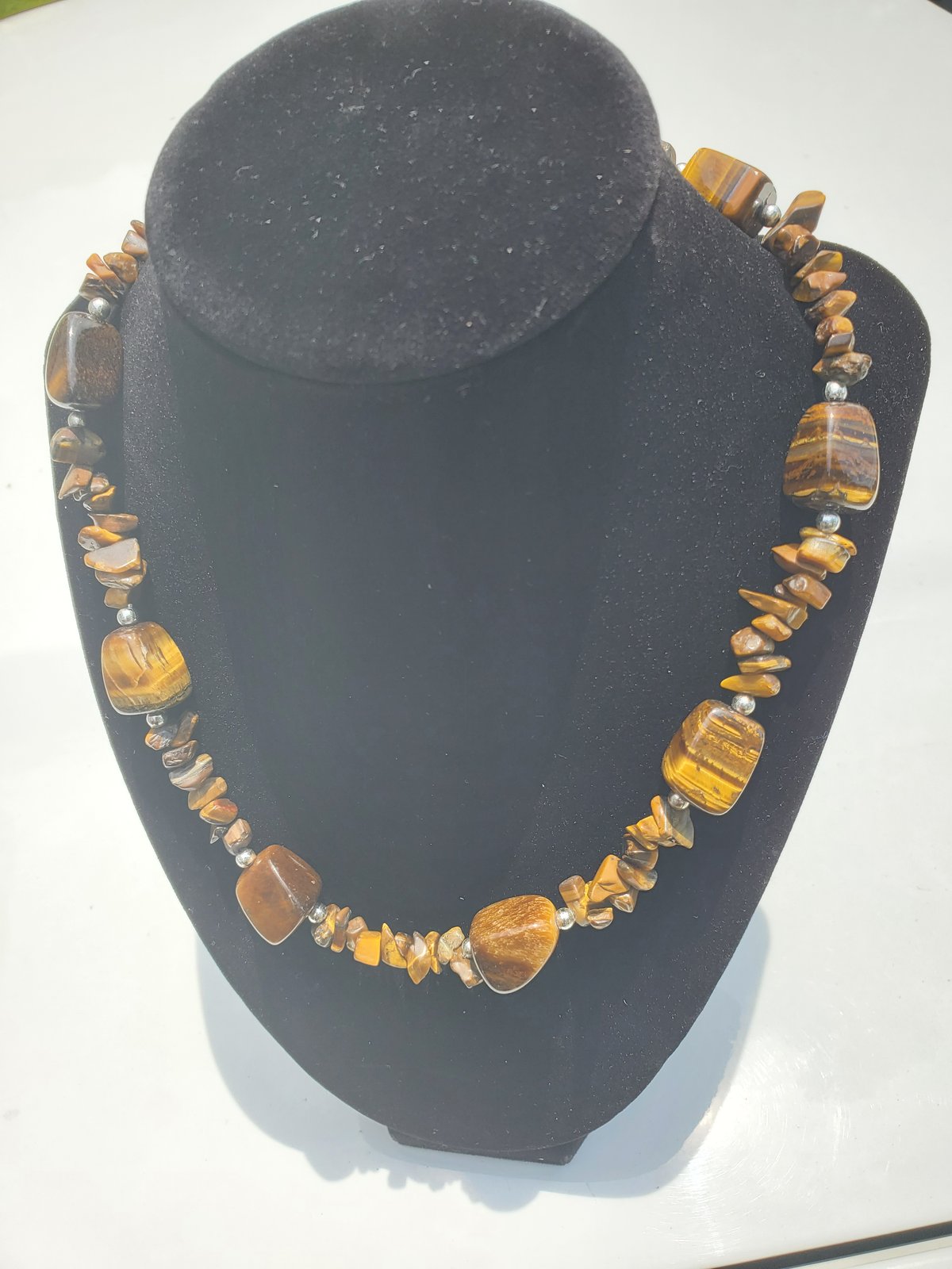 Image of Tiger-Eye Necklace