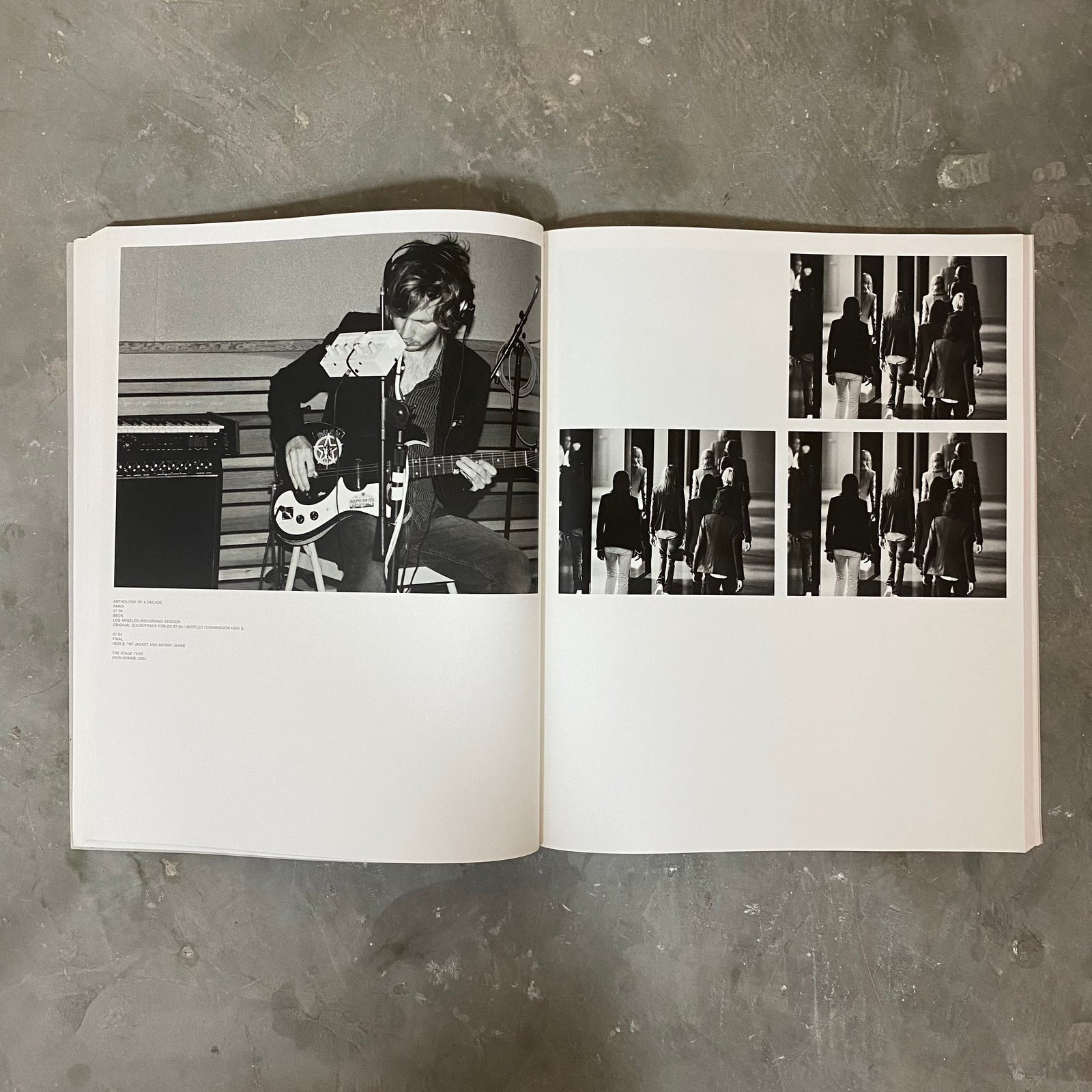 HEDI SLIMANE ANTHOLOGY OF A DECADE FRANCE BOOK | PPPPASAR