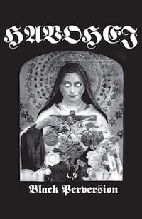 Image 1 of HAVOHEJ (PROFANATICA) - BLACK PERVERSION (CASSETTE TAPE)
