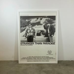 STRANGER THAN PARADISE FRENCH MOVIE POSTER