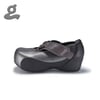 Black Sport Spliced Platform Shoes