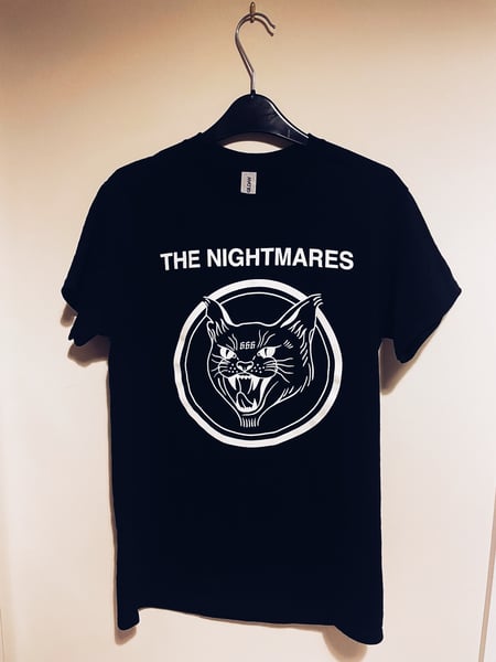 Image of THE NIGHTMARES - Black Cat Shirt