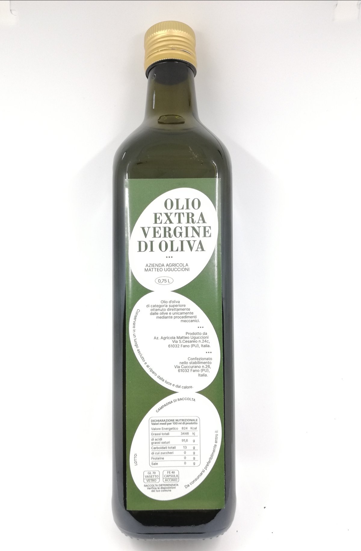 Olio extravergine di oliva 