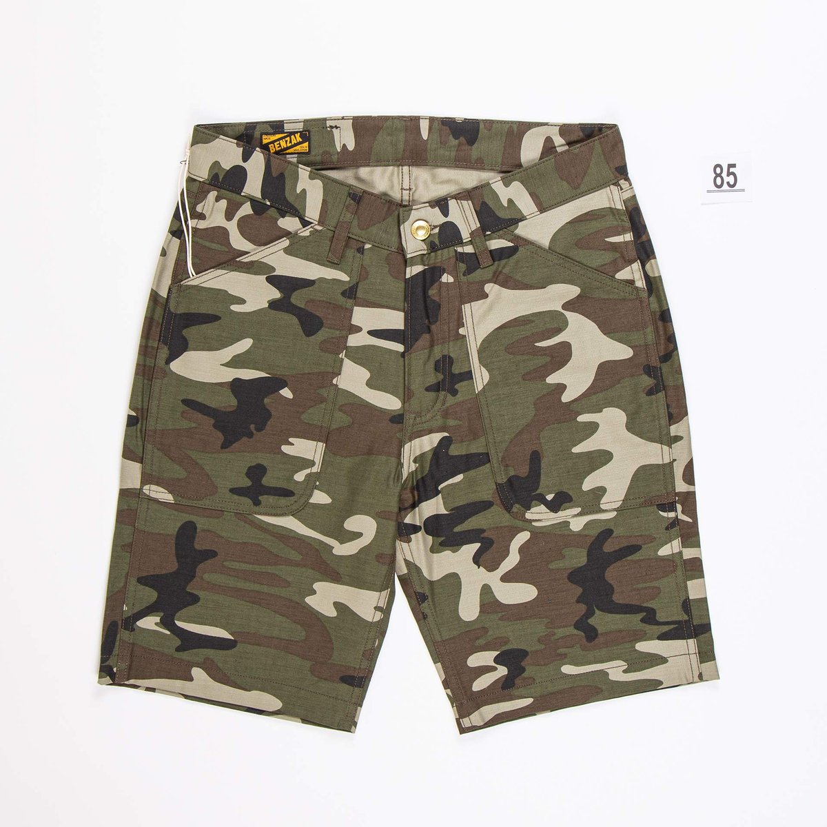 BPS-01 FATIGUE SHORTS camo sateen twill (size XS or S