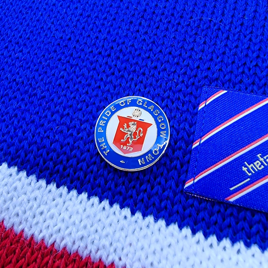 Image of Glasgow Town Pin - FREE P&P