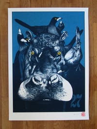 Image 1 of Gérard et les pique-bœufs - Dark Navy + Yellow Edition