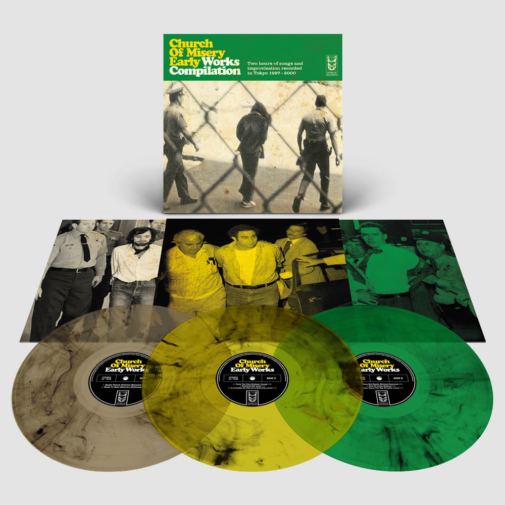 CHURCH OF MISERY • Early Works Boxset 3xLP