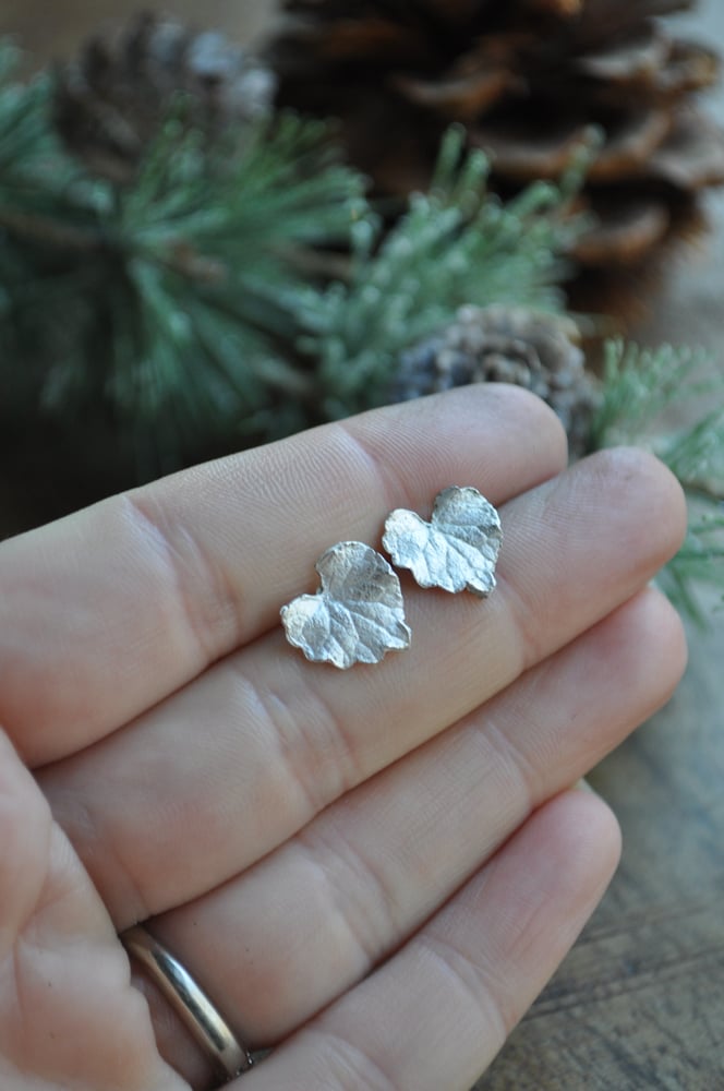 Image of Ivy Studs in Sterling Silver