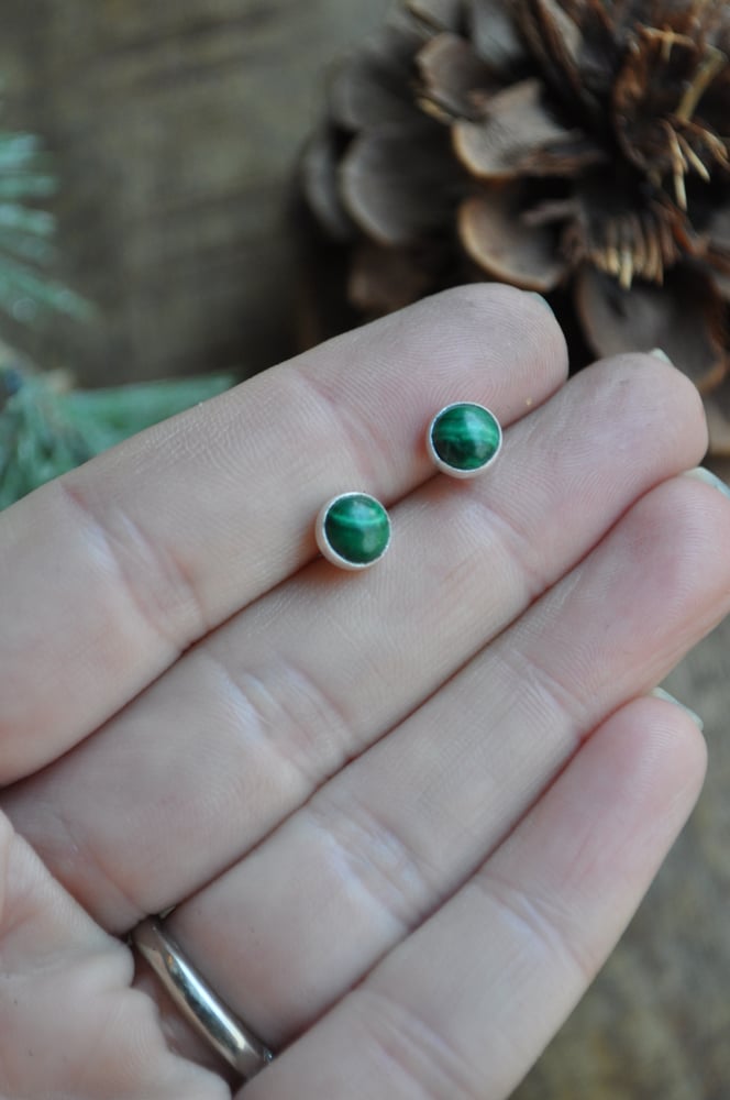 Image of The Everyday Studs in Malachite