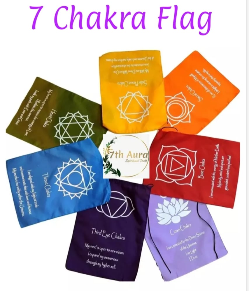 Image of 7 Chakra Flag