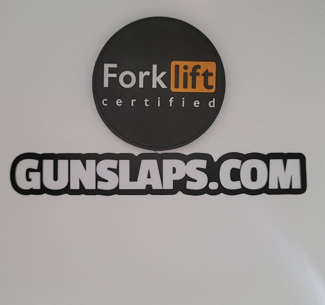 Forklift Certified Morale Patch | Gun Slaps