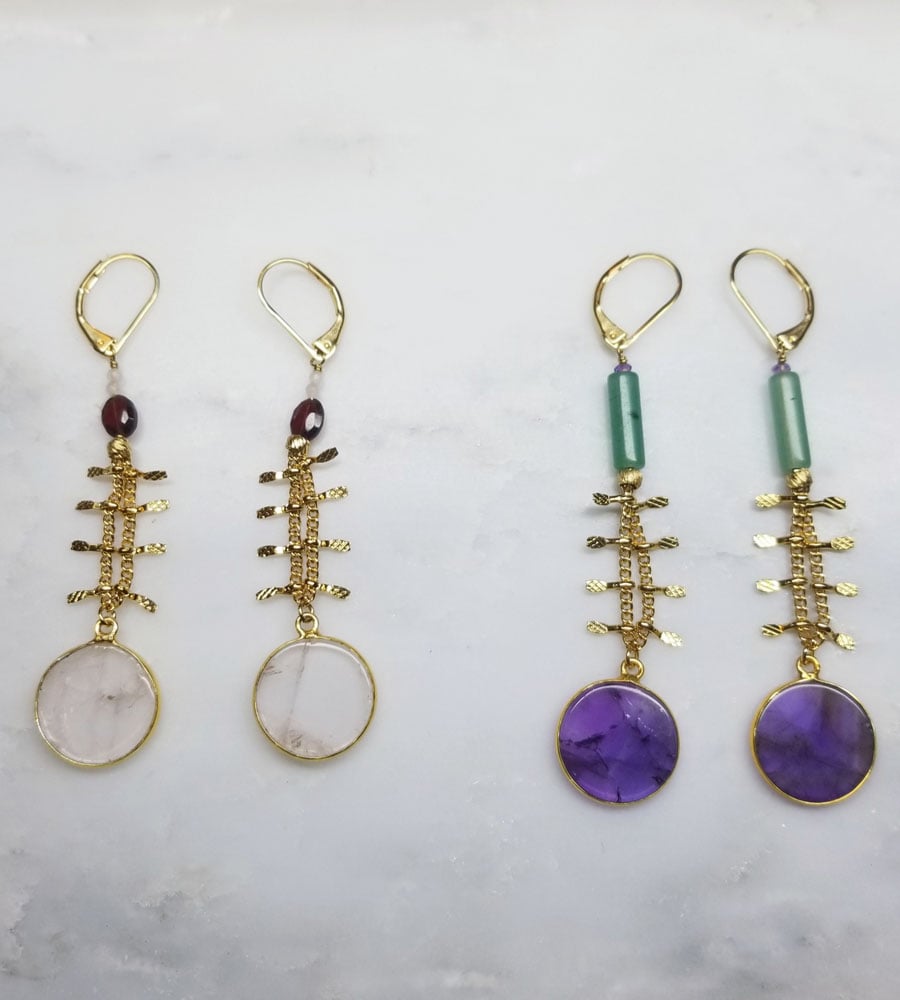 Image of Clandestine - *NEW* - Boucles longues Cassiopée