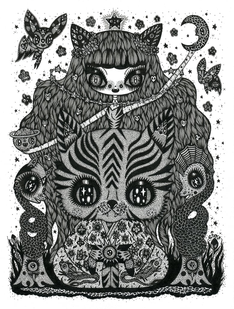 Image of Year of the Tiger new little print