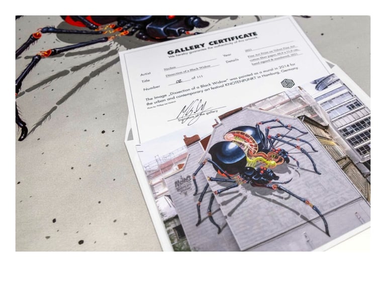 NYCHOS “Dissection of Black Widow” Image 3