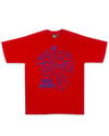 TOBY TORTOISE & MAX THE HARE RED TEE
