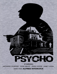 Image 8 of Camiseta Psycho (Alfred Hitchcock)