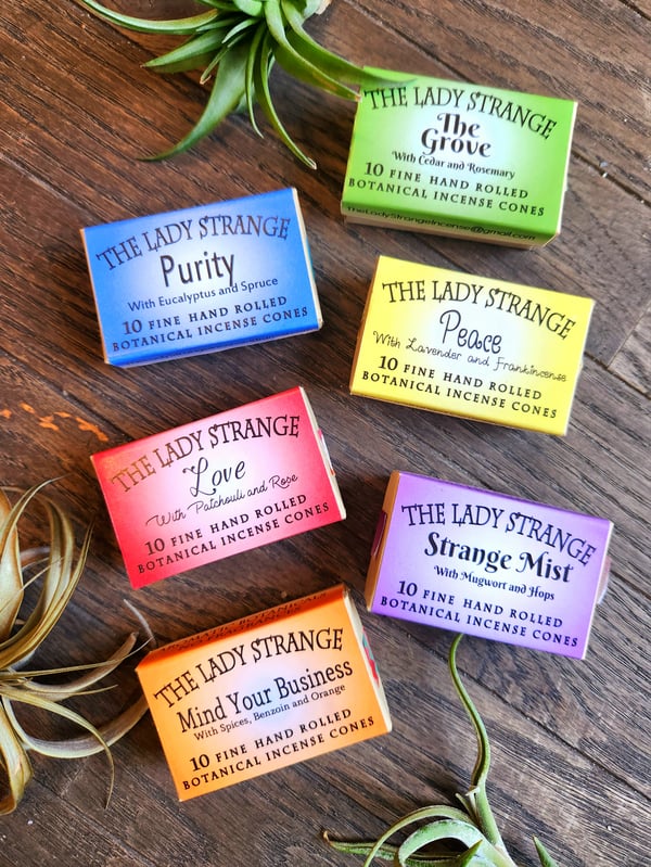 Image of Hand Rolled Incense Cones