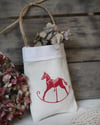 Little Christmas bag -Rocking Horse