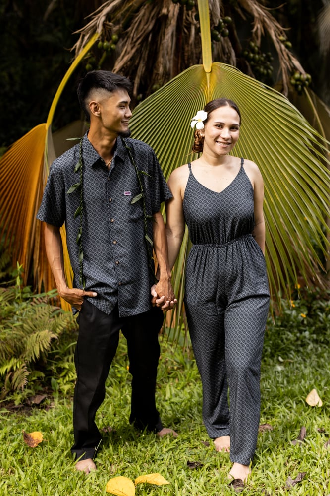 Image of Kyoshi Charcoal Jumpsuit 