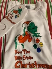 Image 2 of Christmas Grinch: How the Bills Stole Christmas Tshirt