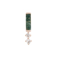 Image 3 of Crave - Moss Agate + CZ