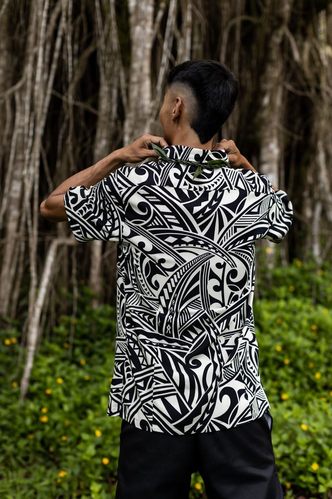 Image of Maluhia Beige Aloha Shirt 