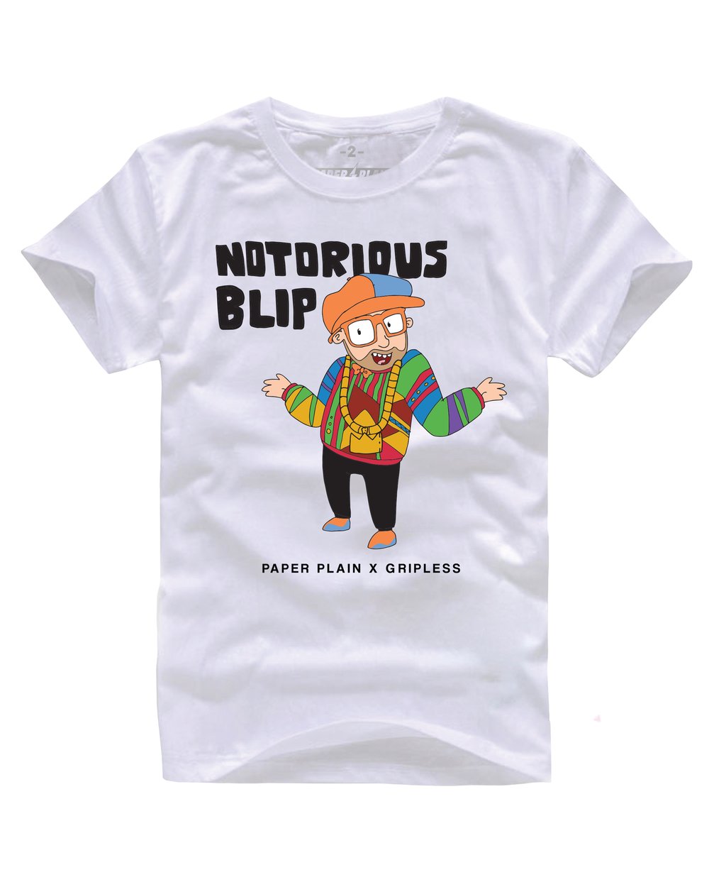 NOTORIOUS BLIP TEE (GRIPLESS COLLAB)