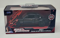 Image 2 of "Fast and Furious" Brian's Nissan Skyline 2000 GT-R 1:24 -- AUTOGRAPHED