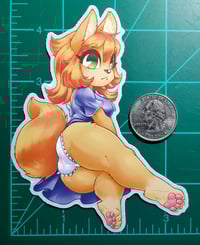Image 2 of Orange Fox - Vinyl Sticker