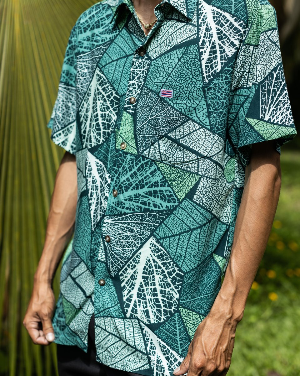 Aloha Hawaii Rayon Made SS38313 Green Hawaiian Shirt SURF11088 – SugarCane  Jeans