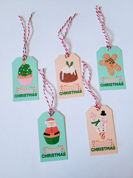 Image of Sweet Christmas Gift Tags - 5 Pack