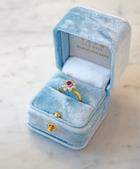 Image 2 of Ruby Cluster Ring