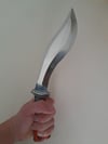 Columbia Kukri Heavy Duty Outdoor Machete Knife A3205 With Black Nylon Sheath