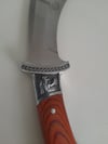 Columbia Kukri Heavy Duty Outdoor Machete Knife A3205 With Black Nylon Sheath