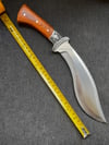 Columbia Kukri Heavy Duty Outdoor Machete Knife A3205 With Black Nylon Sheath
