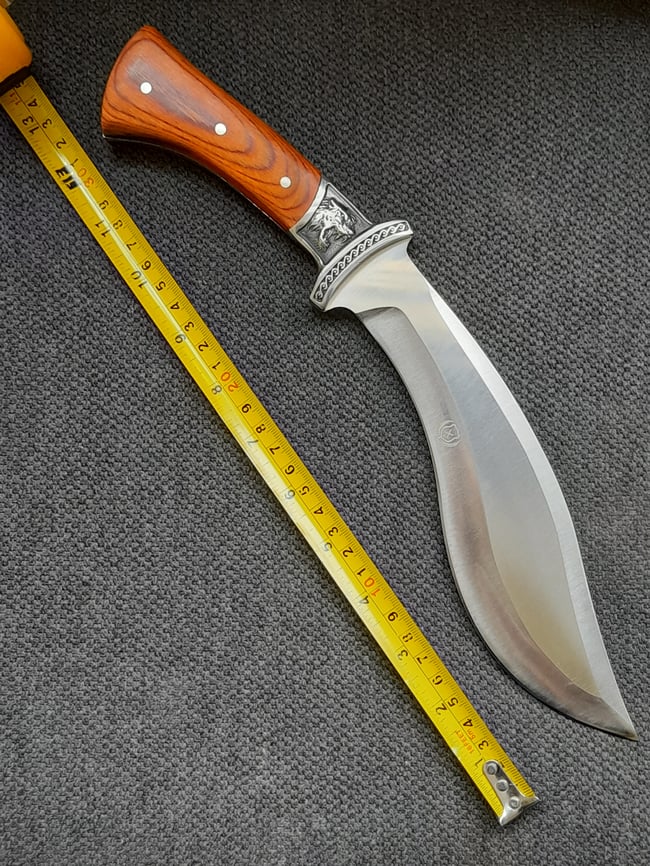 Columbia Kukri Heavy Duty Outdoor  Knife A3205 With Black Nylon Sheath