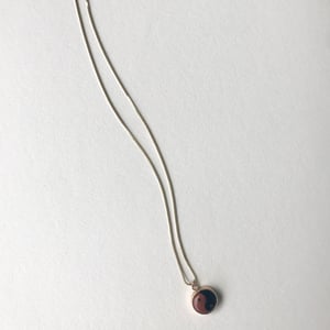 Image of Gold Yin Yang necklace