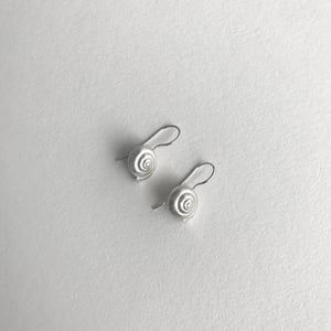 Image of Baby Spiral Shell Earrings